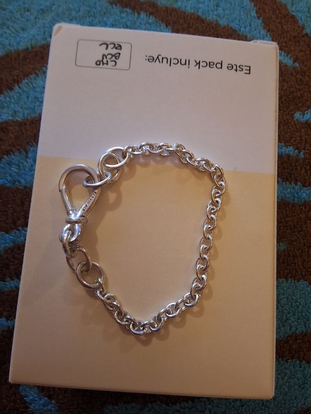 Pulsera Pandora Plata - Cadena 18cm descatalogada