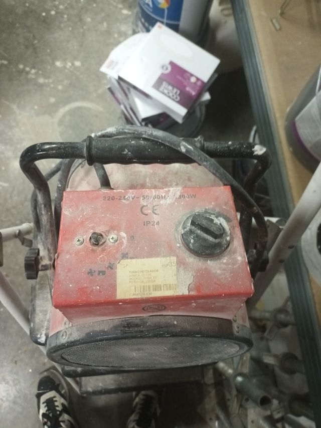 Calentador aire caliente