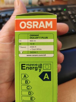 Bombilla OSRAM DULUX®T PLUS GX24d-1