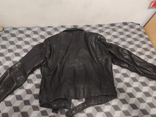 Chaqueta cuero Open Road negra en buen estado !!!