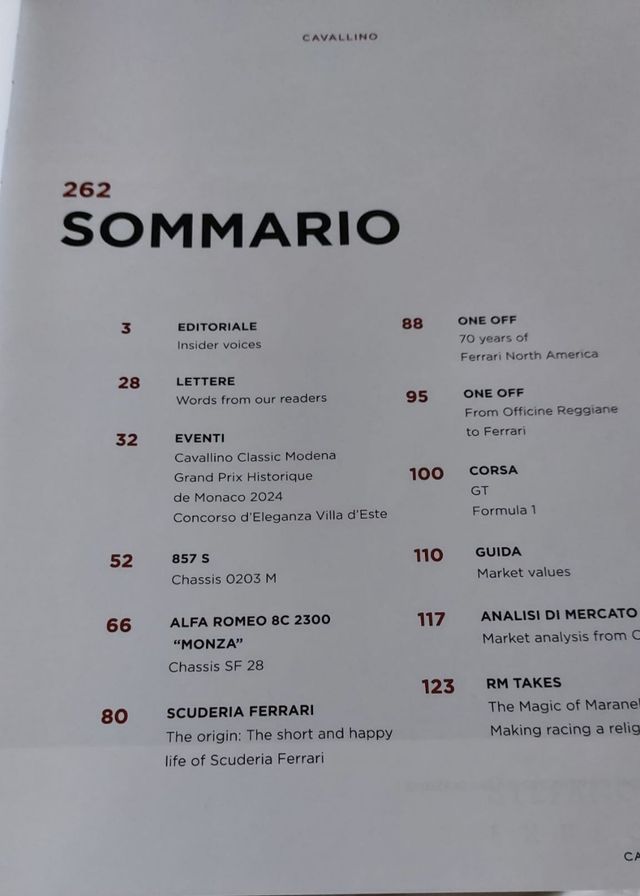 Ferrari Cavallino Magazine - nr 262
