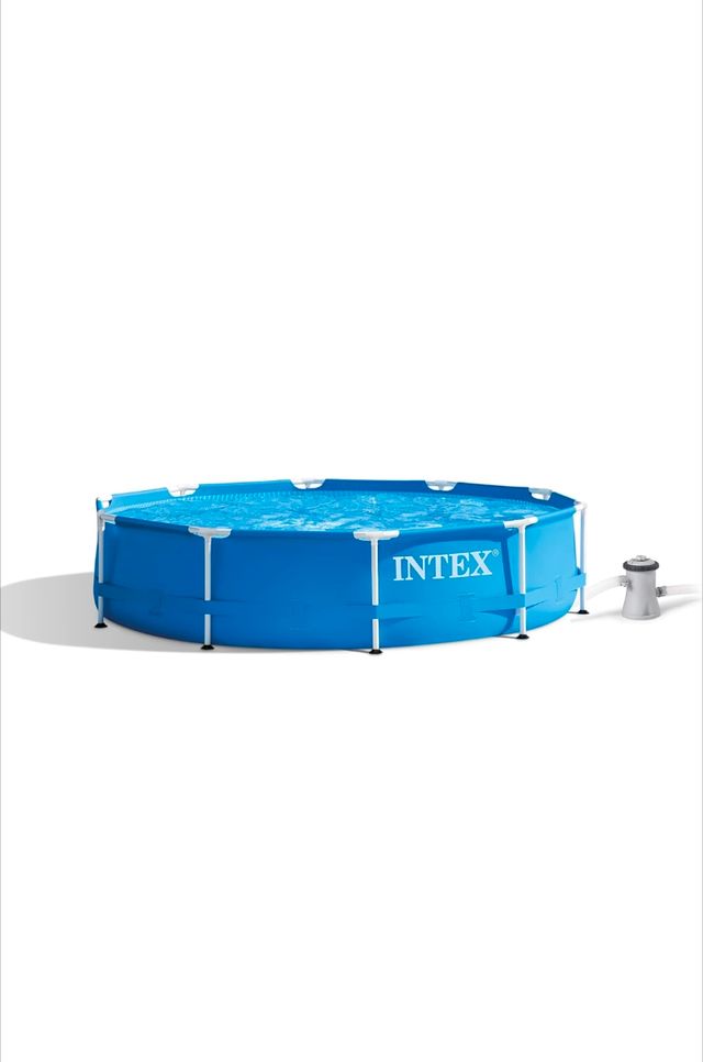 Piscina Intex 3.05m-Familiar. Regalo base y funda.