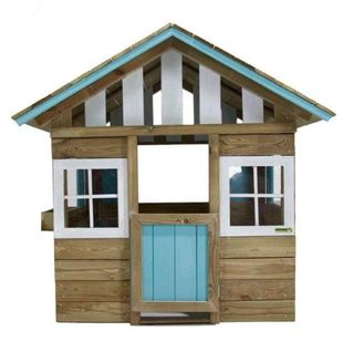 Casita infantil de madera Masgames Lollipop azul M