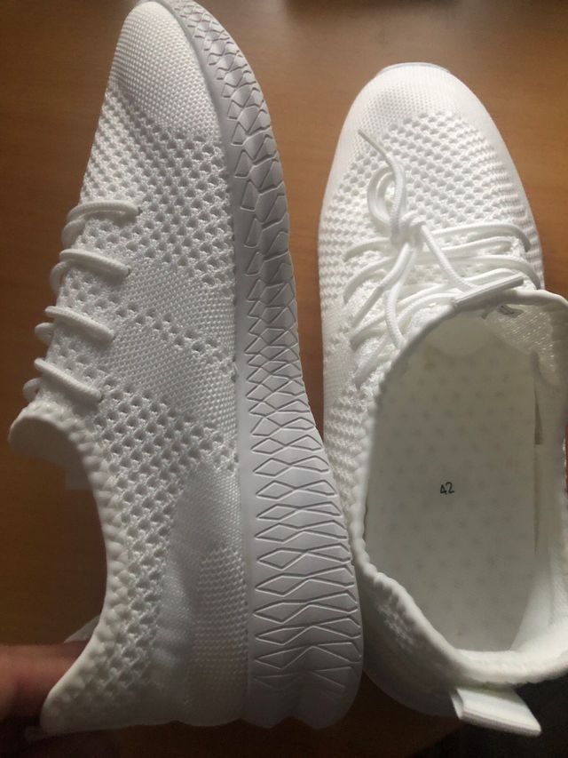 Zapatillas Damián blancas - 42