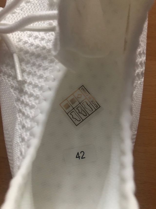 Zapatillas Damián blancas - 42