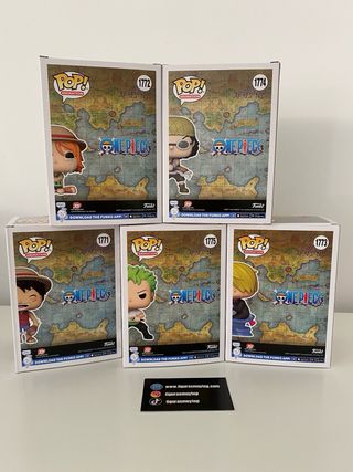 •Funko Pop! One Piece - 5 figuras