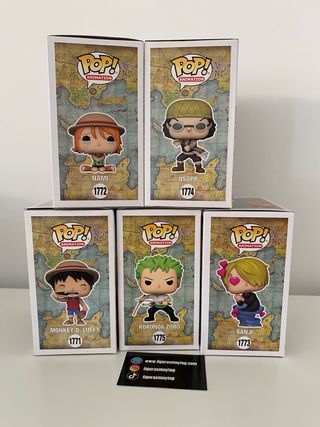 •Funko Pop! One Piece - 5 figuras