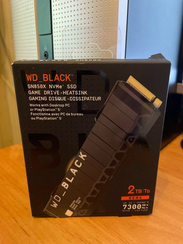SSD WD_Black SN850X 2TB NVMe