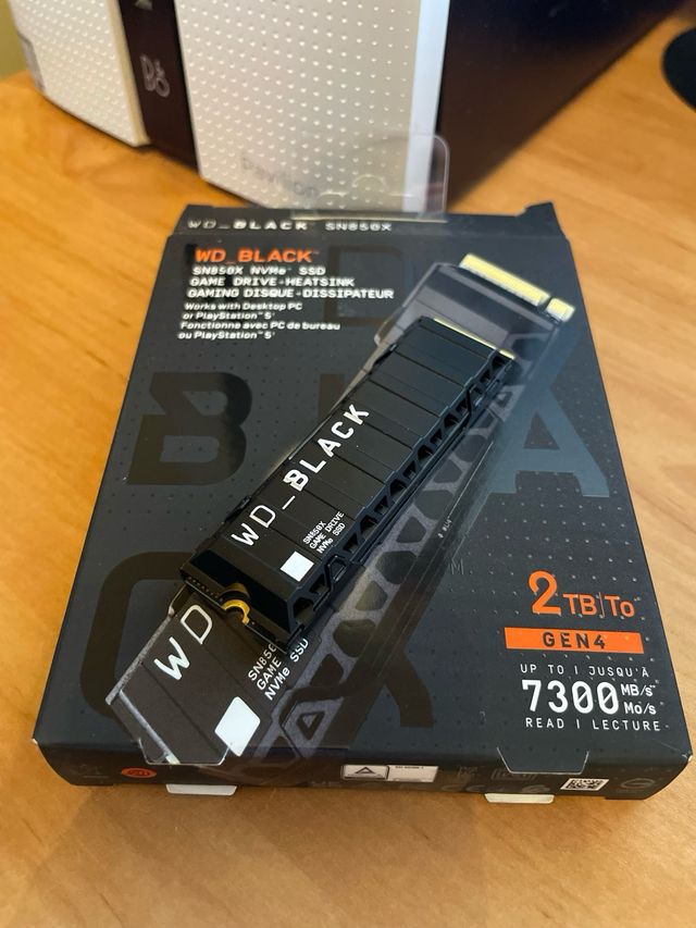 SSD WD_Black SN850X 2TB NVMe