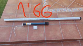 Motor persiana SOMFY 15 NM+pulsador y barra eje