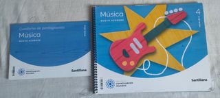 Libros de cuarto de Primaria.