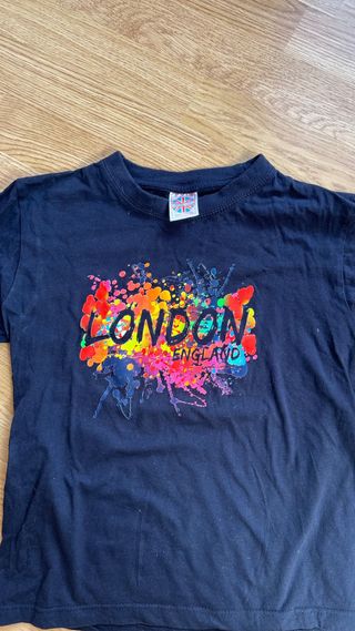 Camiseta London multicolor niño/a