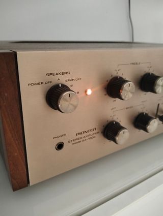 Pioneer SA-1000 Amplificador Vintage, impecable