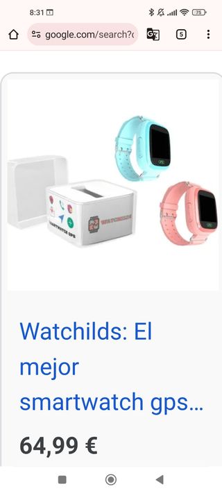 Smartwatch GPS Watchilds 