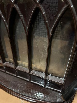 Chimenea Estufa Hergom marrón oscuro