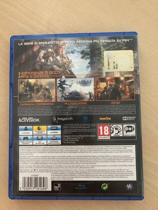 PS4 (PlayStation 4) Call of Duty Black Ops III