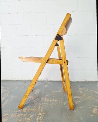 Silla plegable Federico Giner. Vintage, 70s