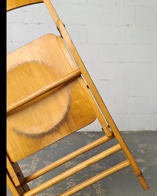 Silla plegable Federico Giner. Vintage, 70s