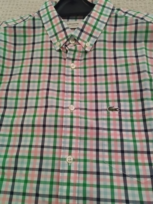 Camisa Lacoste cuadros - Multicolor