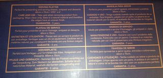 ARTESÀ Piatto Servizio Ardesia