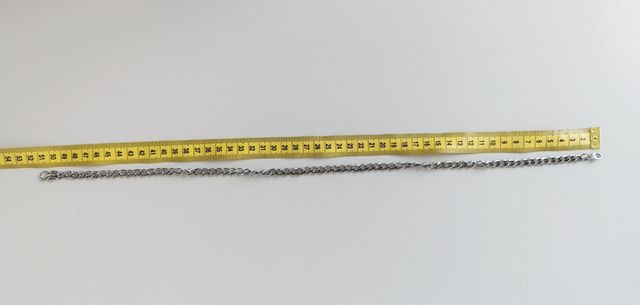 Collana acciaio uomo - 7mm - 50cm