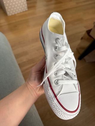 Converse Chuck Taylor blancas 37