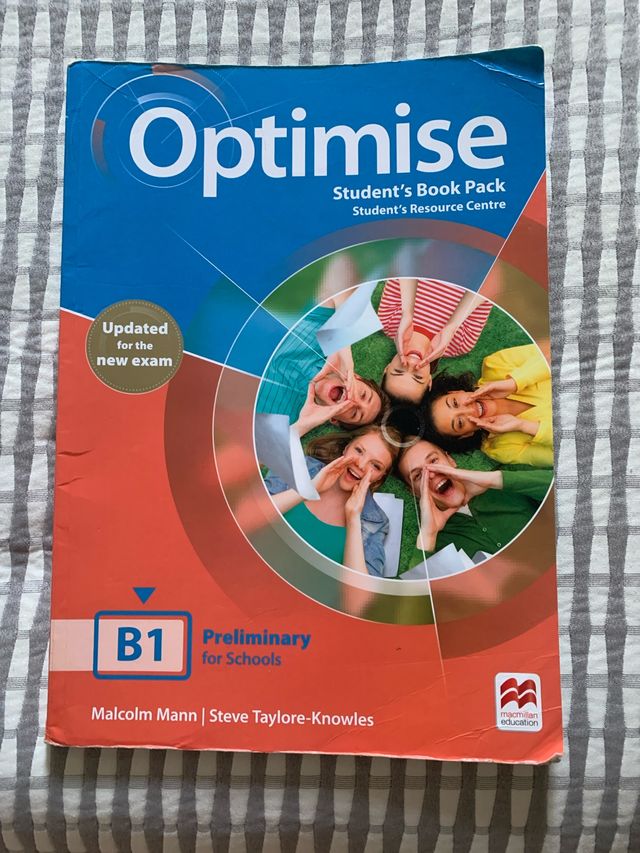 Optimise B1 Student's Book Pack