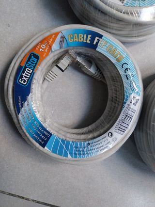 4 Cables RJ45 Cat6 ExtraStor 10m/15m