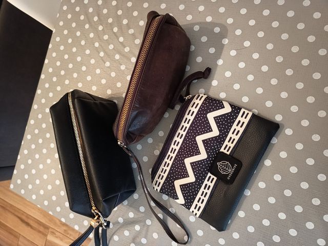 3 Astucci uomo - Nero e Marrone