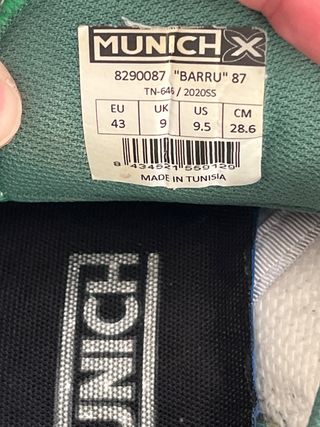 Zapatillas Munich Barru - Verde