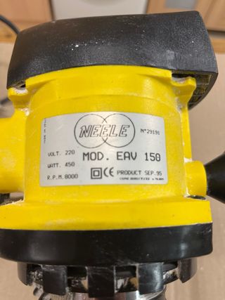 Lijadora NEELE  Modelo EAV 150 - 150mm de Diámetro