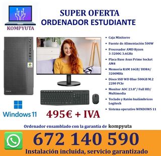 REPARACION ORDENADORES