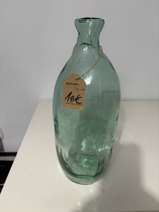 Jarrón cristal verde MyGlass