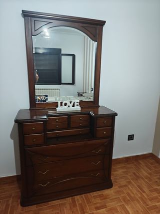 Armario madera maciza 5 puertas