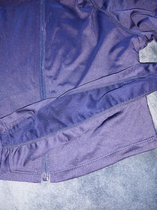 Top deportivo manga larga morado