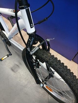 Bicicleta niños 20 Pulgadas MTB Rockrider ST 120 Blanco