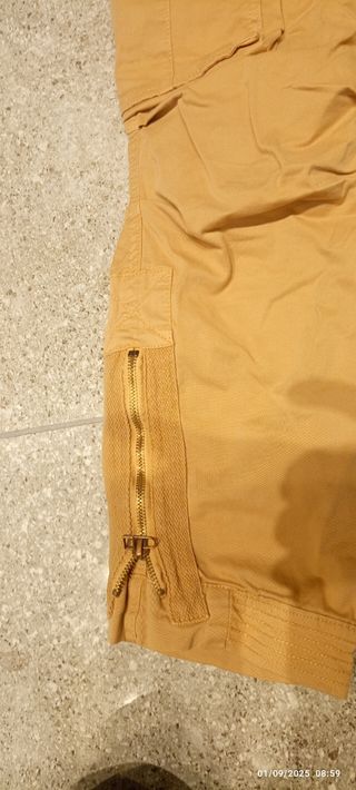 Pantalones Alpha Industries Beige Talla L