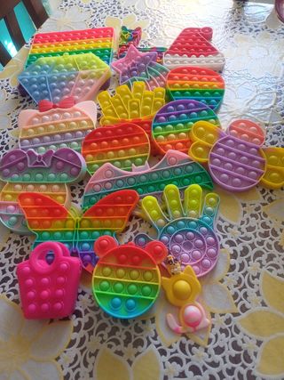 Popit Arcobaleno: 15 pezzi