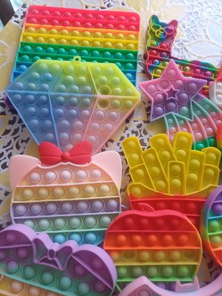 Popit Arcobaleno: 15 pezzi