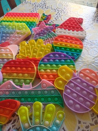 Popit Arcobaleno: 15 pezzi