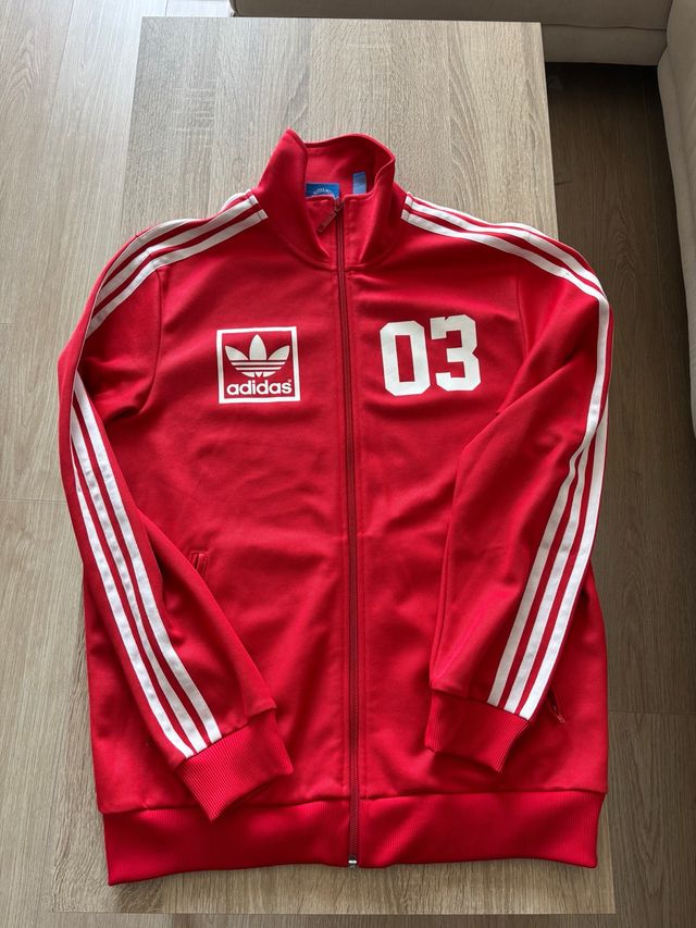 Sudadera Adidas roja