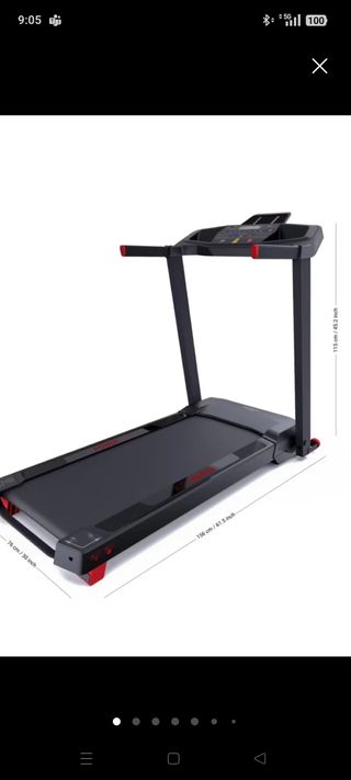 Cinta correr Decathlon Run 100 con recambios