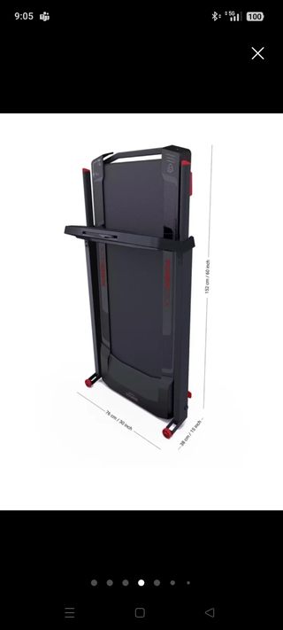 Cinta correr Decathlon Run 100 con recambios