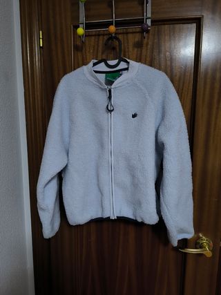 Chaqueta borreguito Women'secret azul