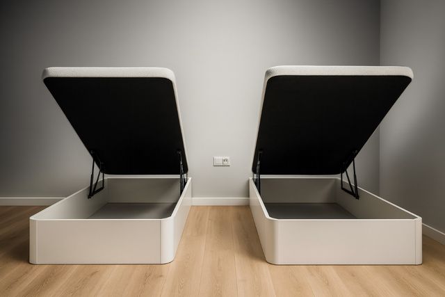 Canapé abatible precintado