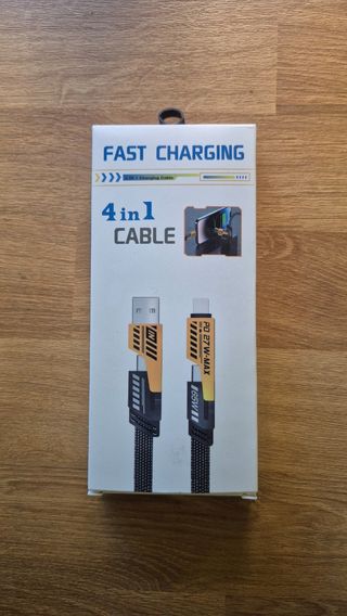 Cable USB 4 en 1 - Carga rápida - 2 metros 