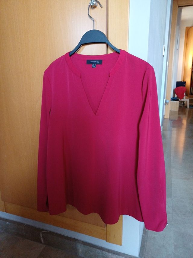 Blusa CORTEFIEL roja