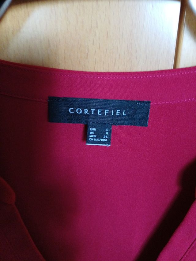 Blusa CORTEFIEL roja