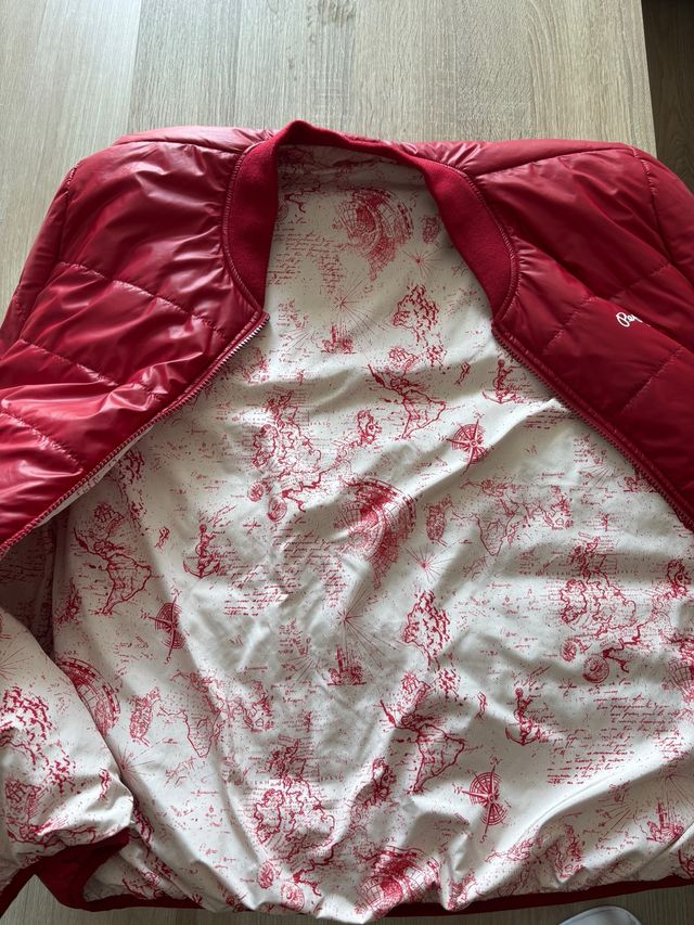 Chaqueta roja Pepe Jeans forro polar