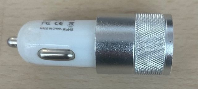 Cargador coche USB doble